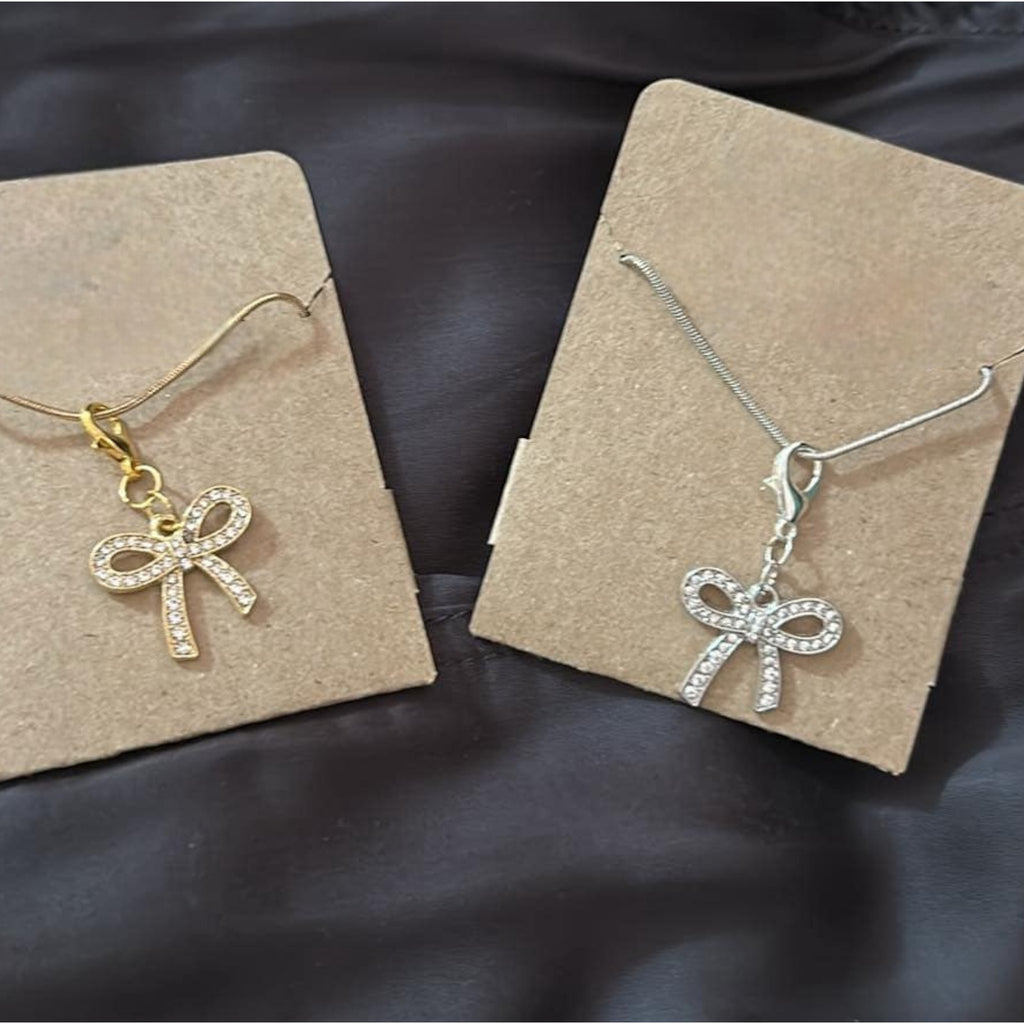 16" Bow Chain Necklaces - 260 Broadway Boutique