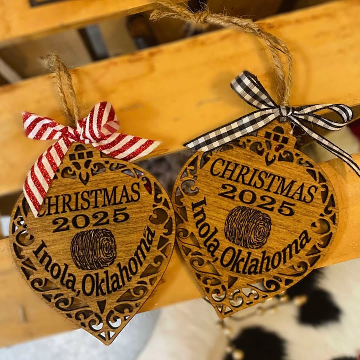 2025 Inola Ornament - 260 Broadway Boutique