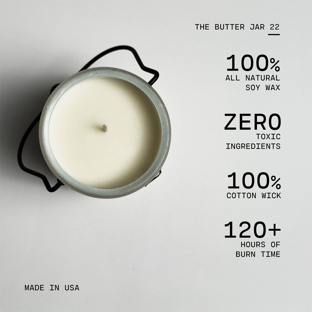 22 oz Butter Jar Candle: Brown Butter Pumpkin - 260 Broadway Boutique