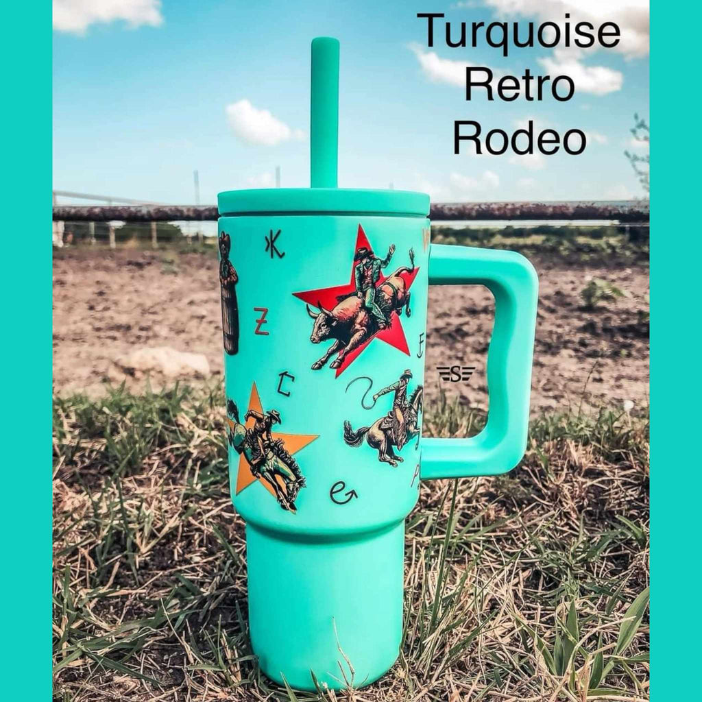 24 Oz Western Tumbler (Multiple Styles) - 260 Broadway Boutique