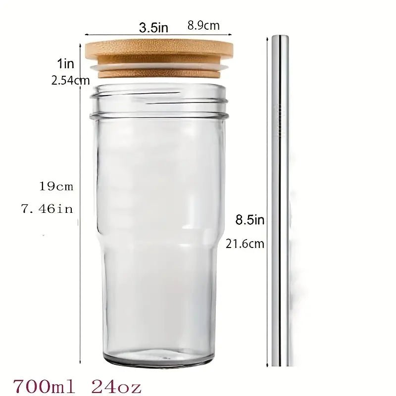 25oz Glass Tumbler For All Your Favorite Drinks - 260 Broadway Boutique