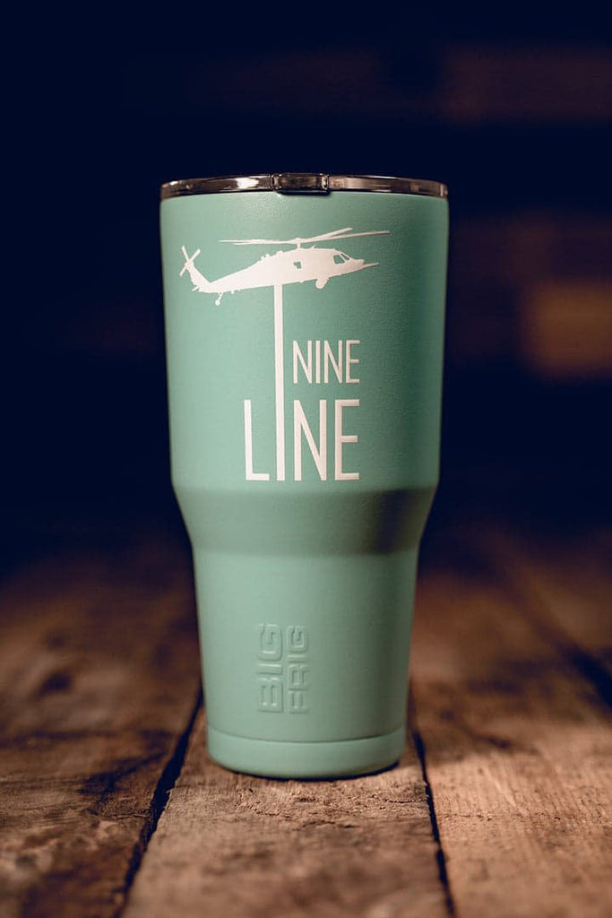 30 oz Nine Line Tumblers Drop Line - 260 Broadway Boutique