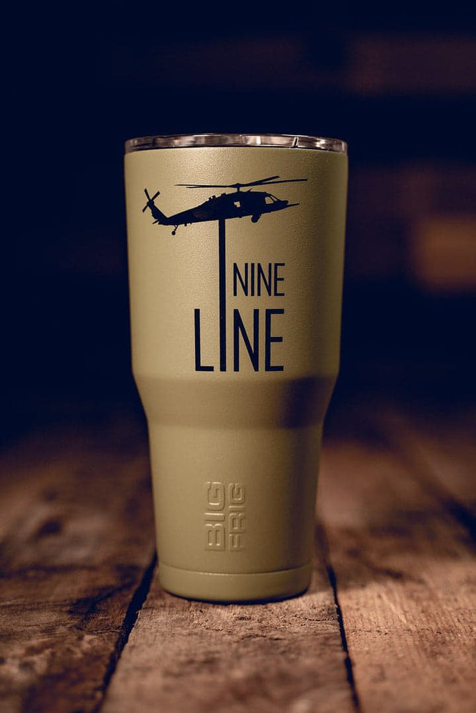 30 oz Nine Line Tumblers Drop Line - 260 Broadway Boutique