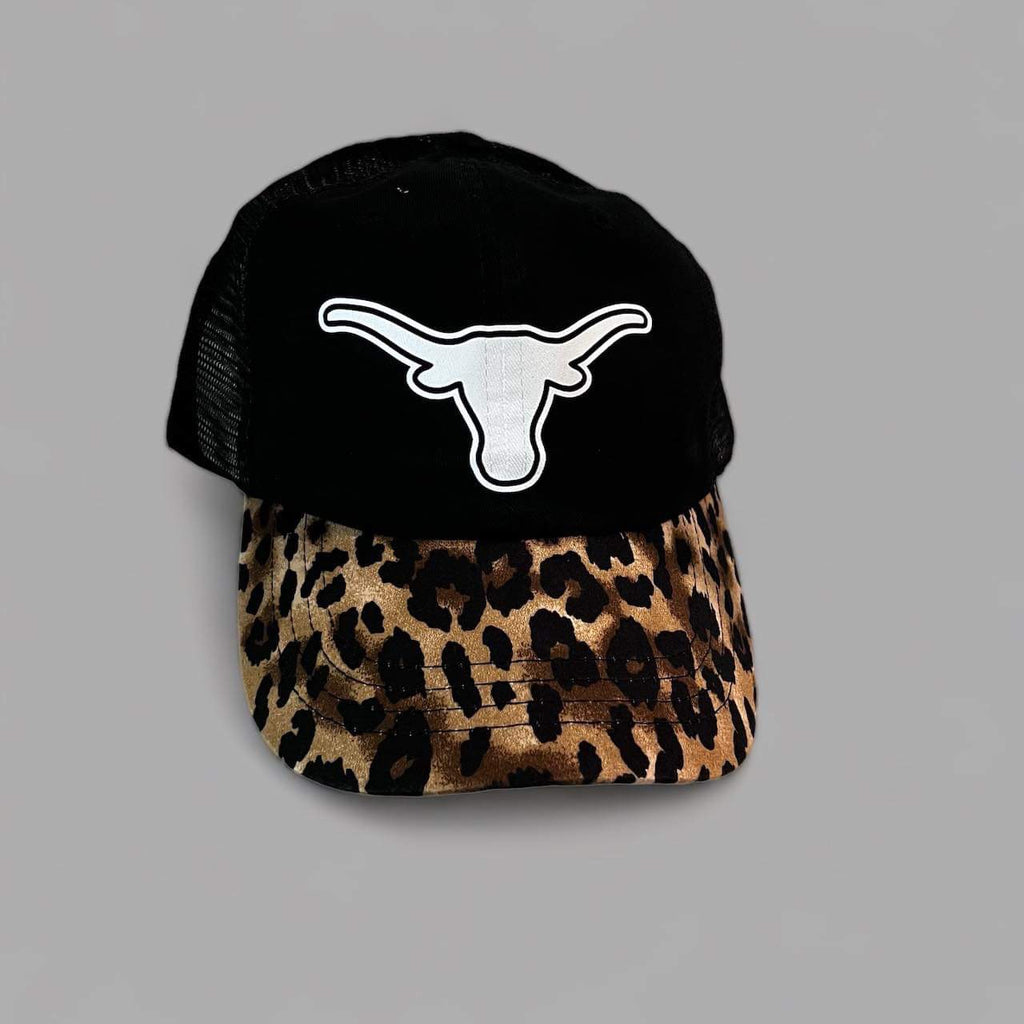 Upcycled Louis Vuitton leopard print trucker hat  Leopard print beanie,  Pink ball caps, Retro hats