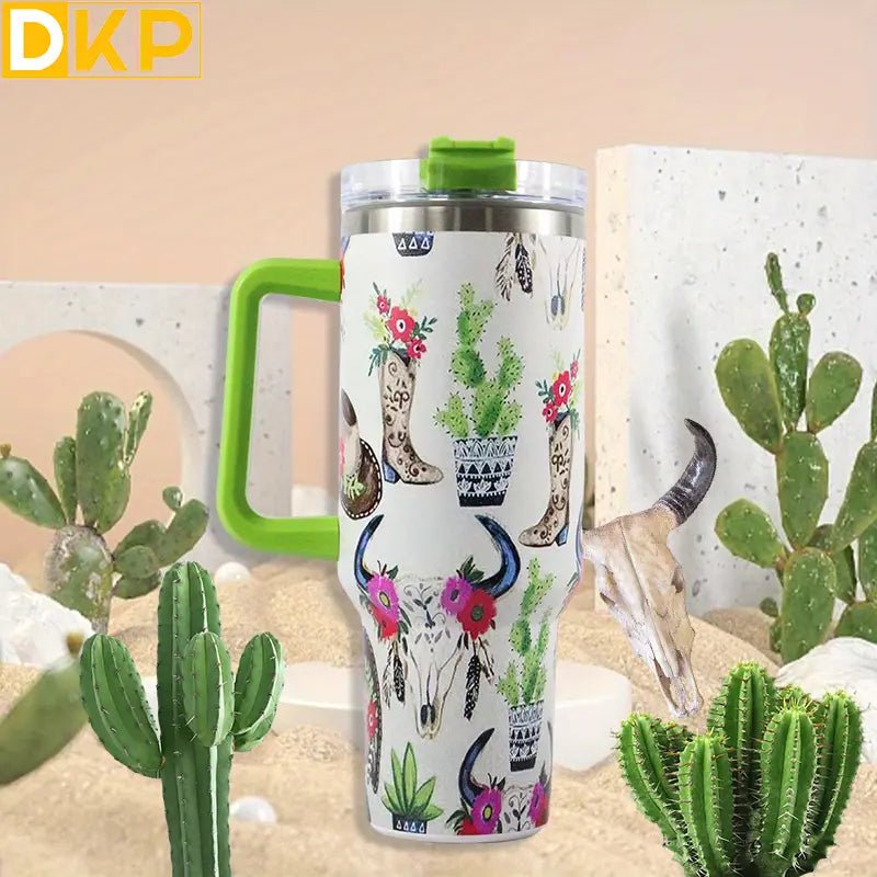 40 Oz Cactus Tumbler - 260 Broadway Boutique