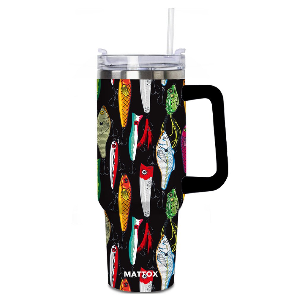 40oz Fishing Lure Tumbler - 260 Broadway Boutique