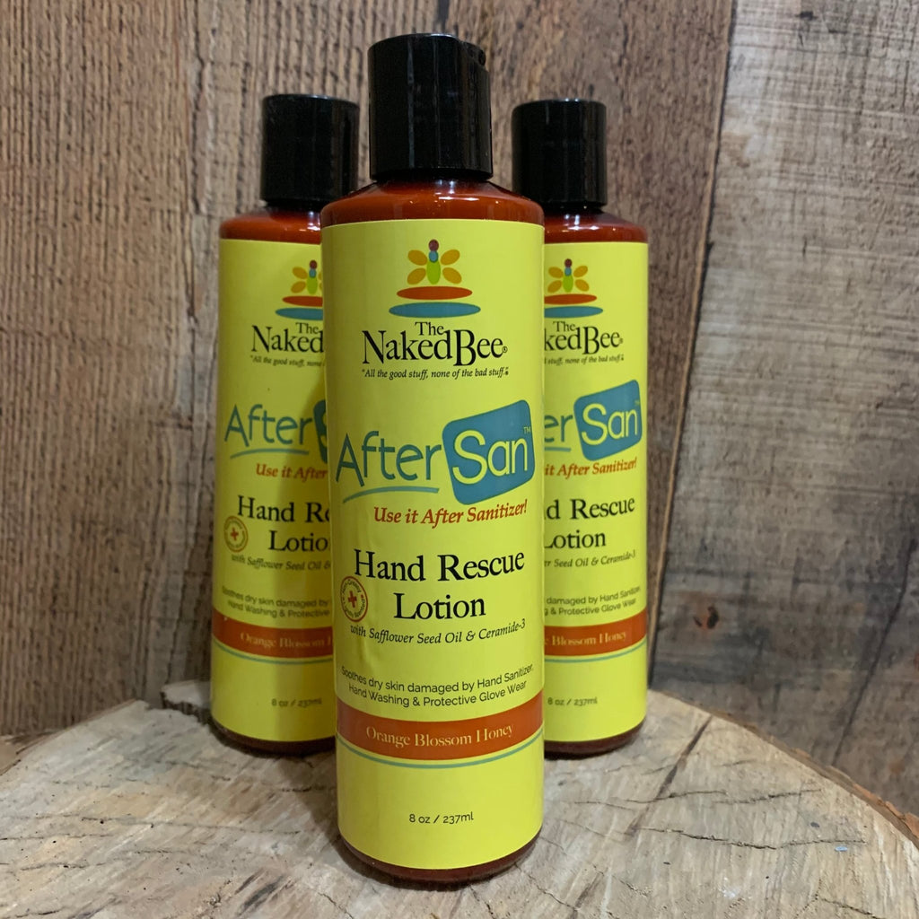 8 oz AfterSan Orange Blossom Honey Hand Rescue - 260 Broadway Boutique