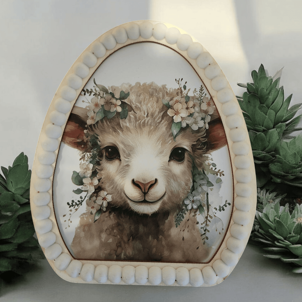 Adorable Lamb Decor - 260 Broadway Boutique