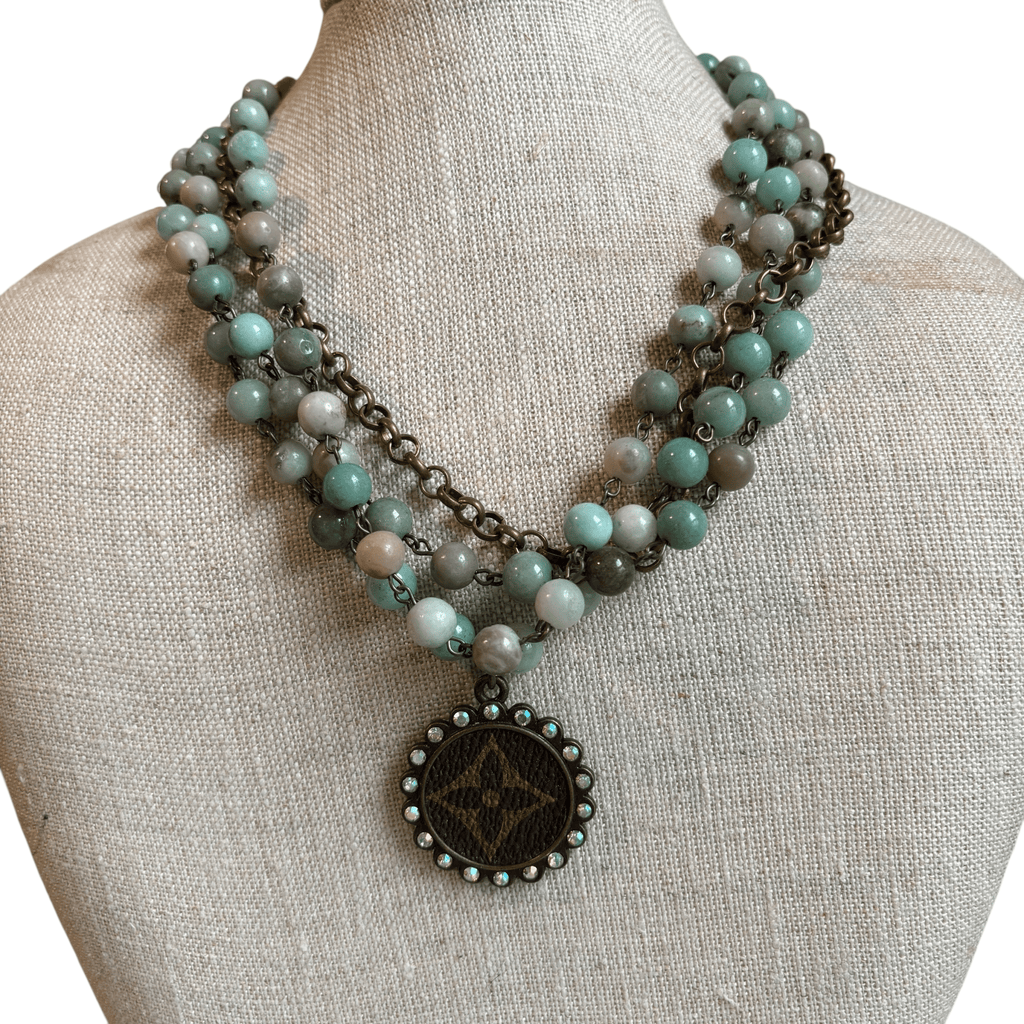 Amazonite Layered Necklace - 260 Broadway Boutique