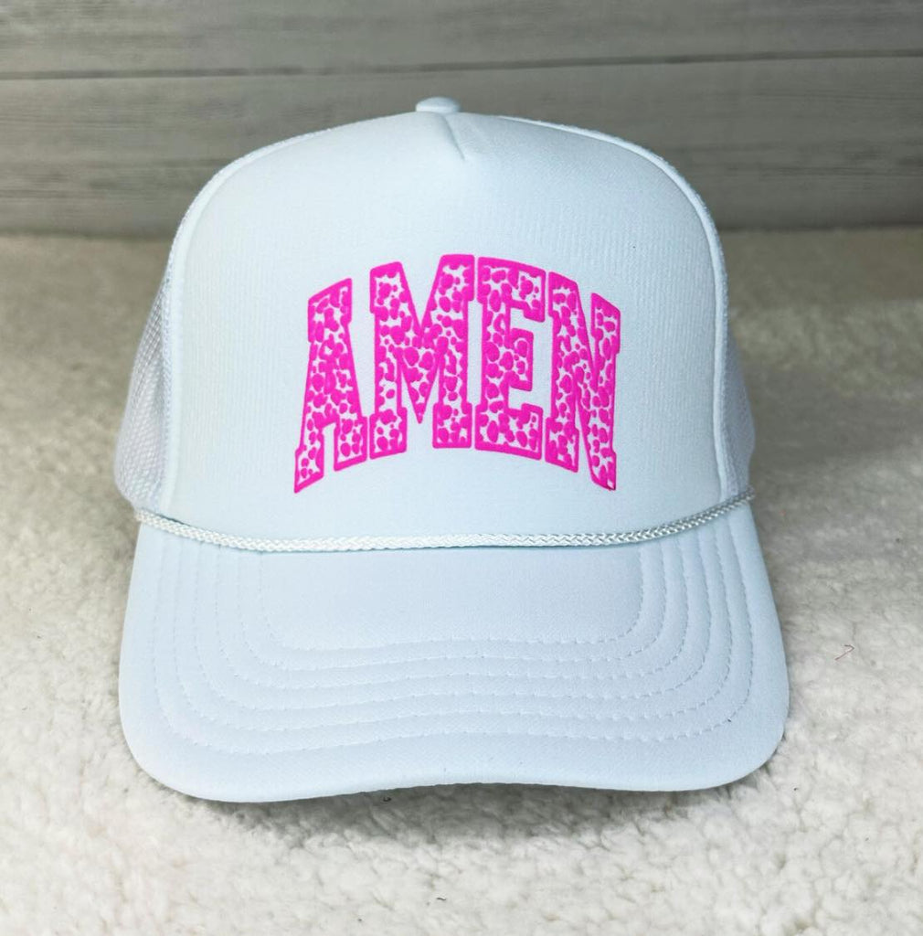 Amen Trucker Hat - 260 Broadway Boutique