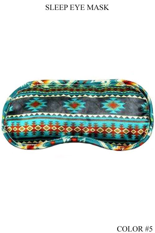 Aztec Eye Mask (3 colors) - 260 Broadway Boutique