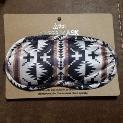 Aztec Eye Mask (3 colors) - 260 Broadway Boutique