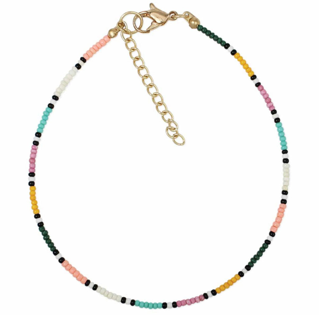 Baha Seed Bead Anklet - 260 Broadway Boutique