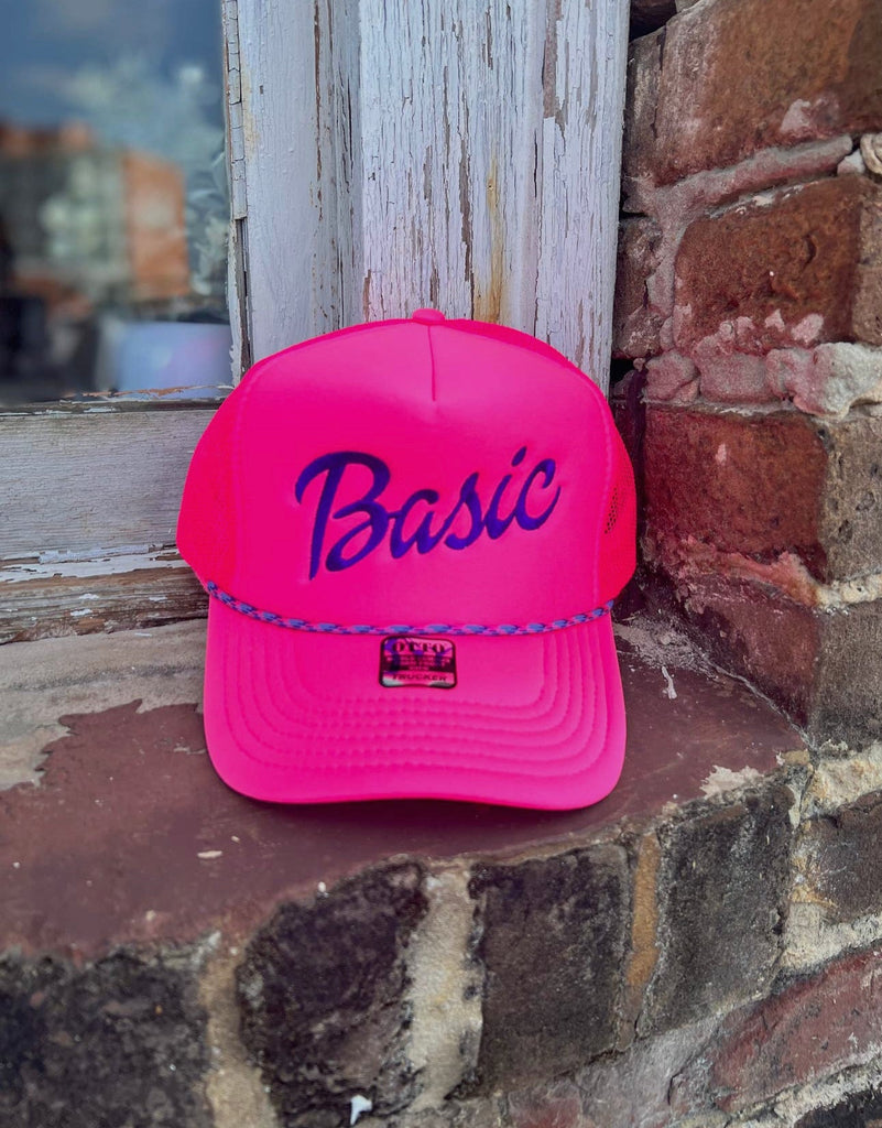 Basic Foam Trucker Hat - 260 Broadway Boutique