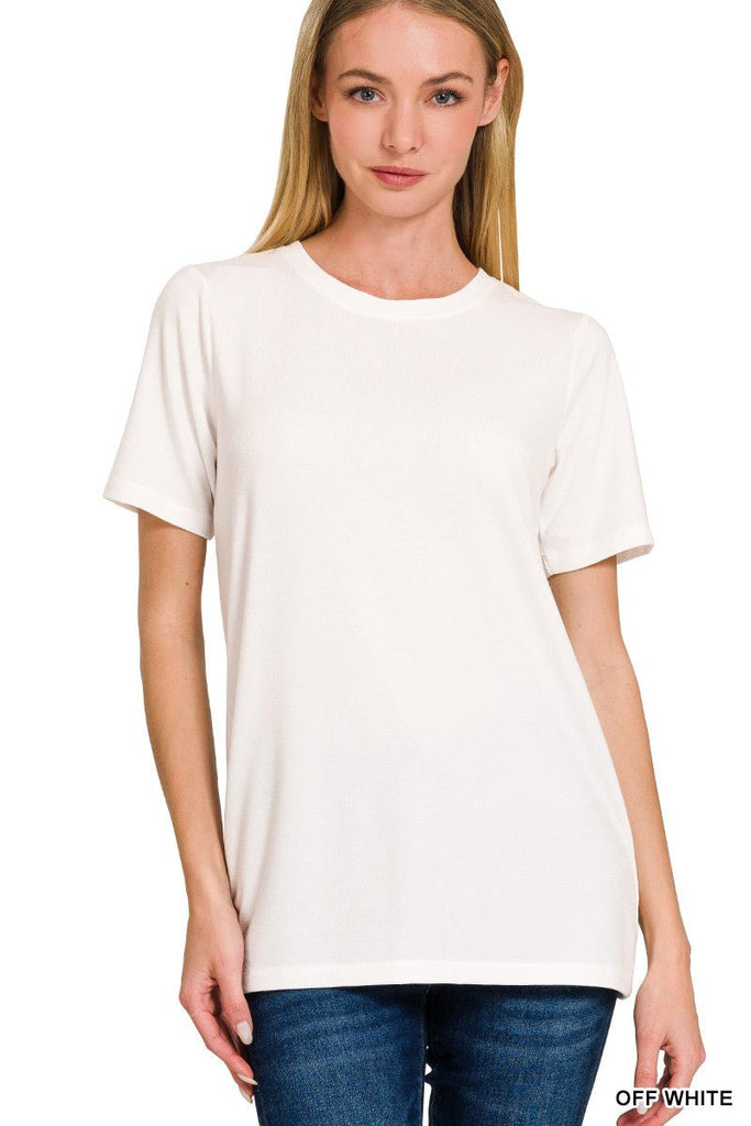 Basic Tee (2 Colors) - 260 Broadway Boutique