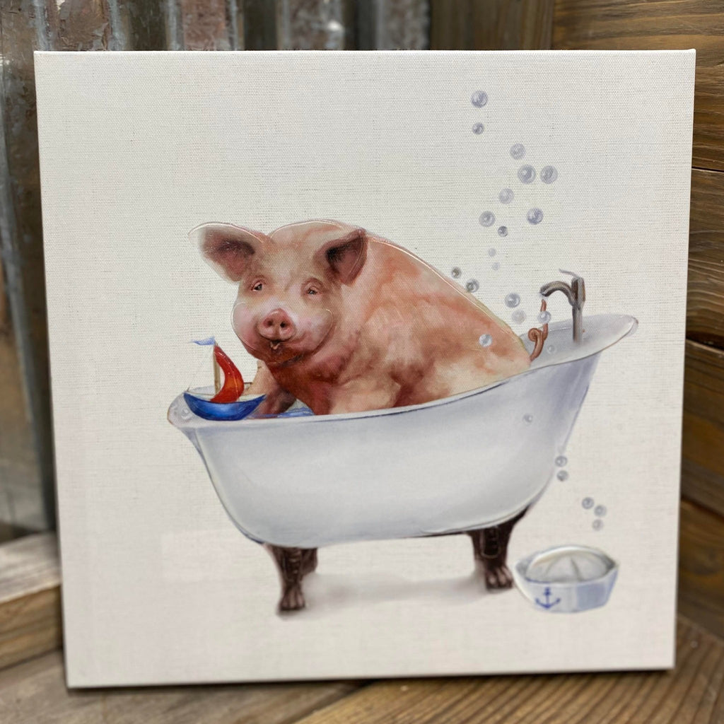 Bath Tub Canvas Pics - 260 Broadway Boutique