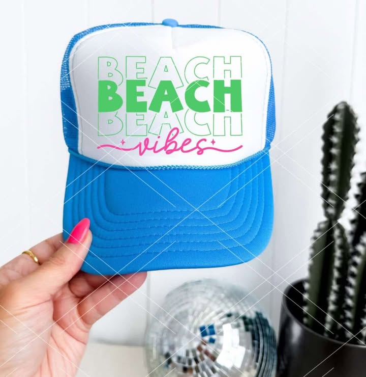 Beach Vibes Trucker - 260 Broadway Boutique
