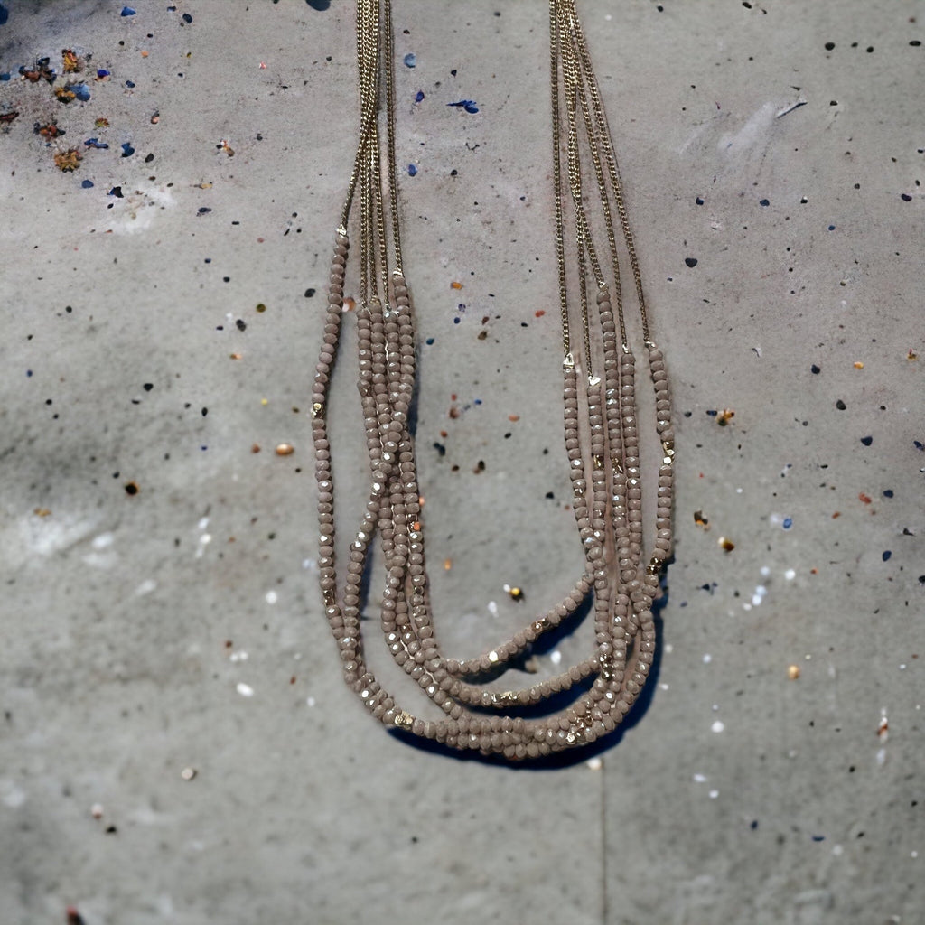 Beaded Chain Necklaces - 260 Broadway Boutique