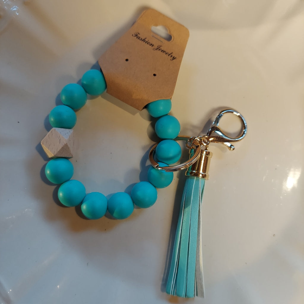 Beaded Key Ring Bracelet - 260 Broadway Boutique