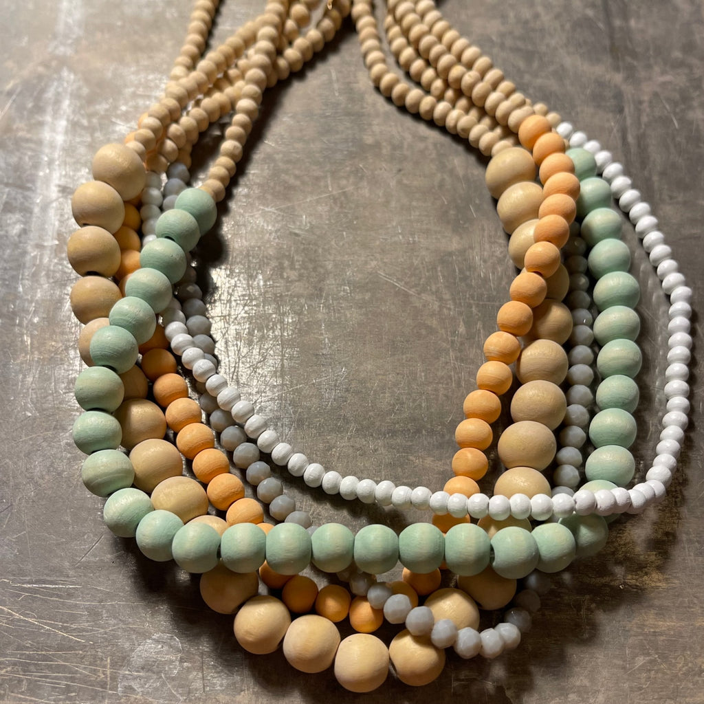 Beaded Layer Necklace - 260 Broadway Boutique