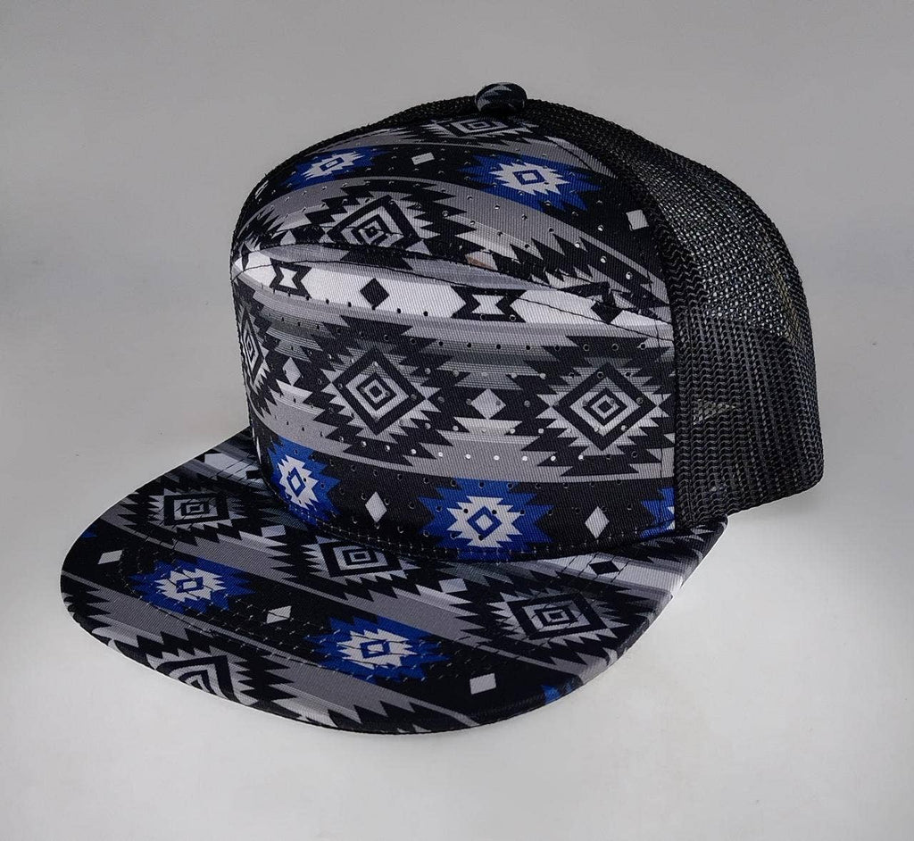Black Aztec Cap - 260 Broadway Boutique