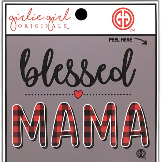 Blessed Mama Decal - 260 Broadway Boutique