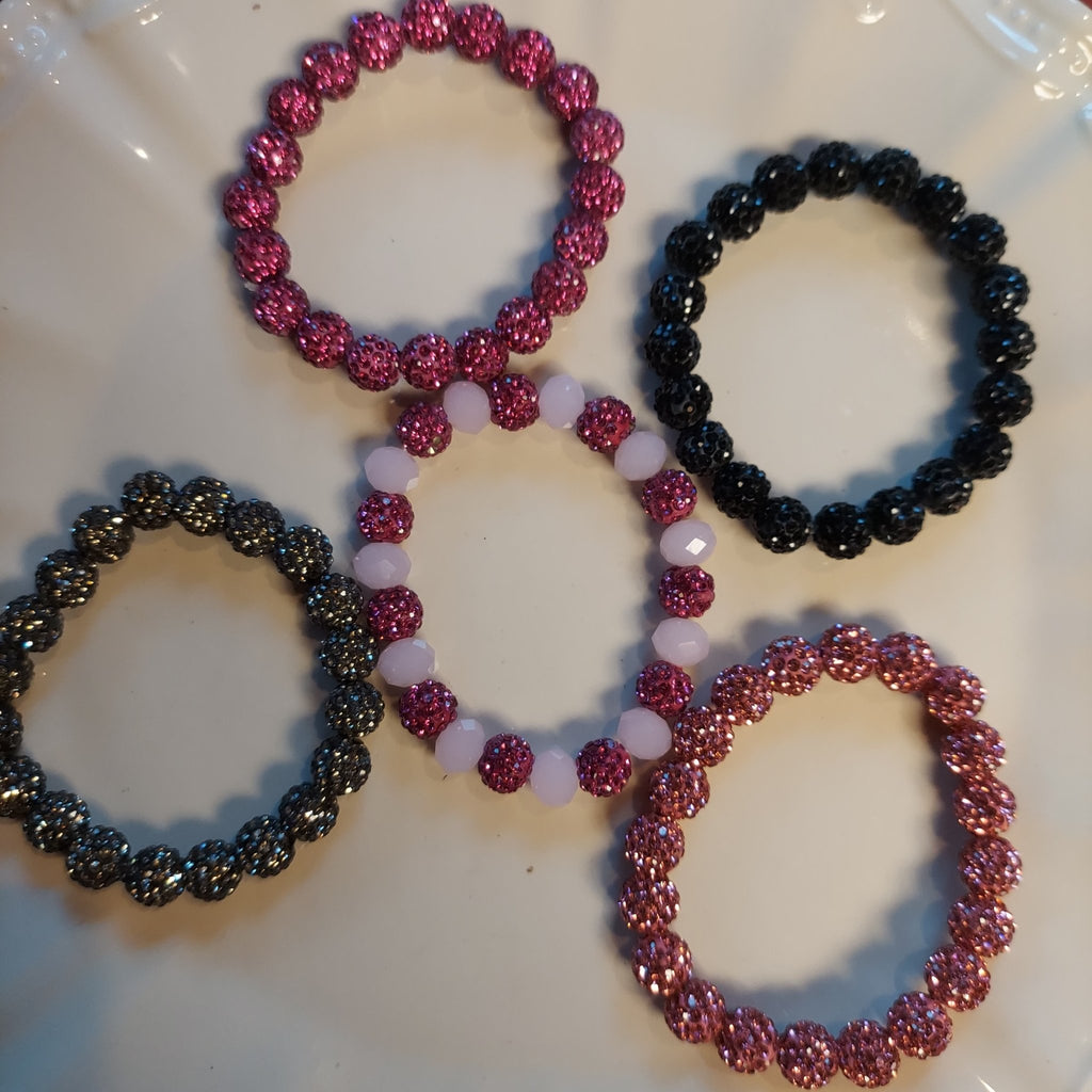 Blingy Beaded Bracelets (5 Colors) - 260 Broadway Boutique