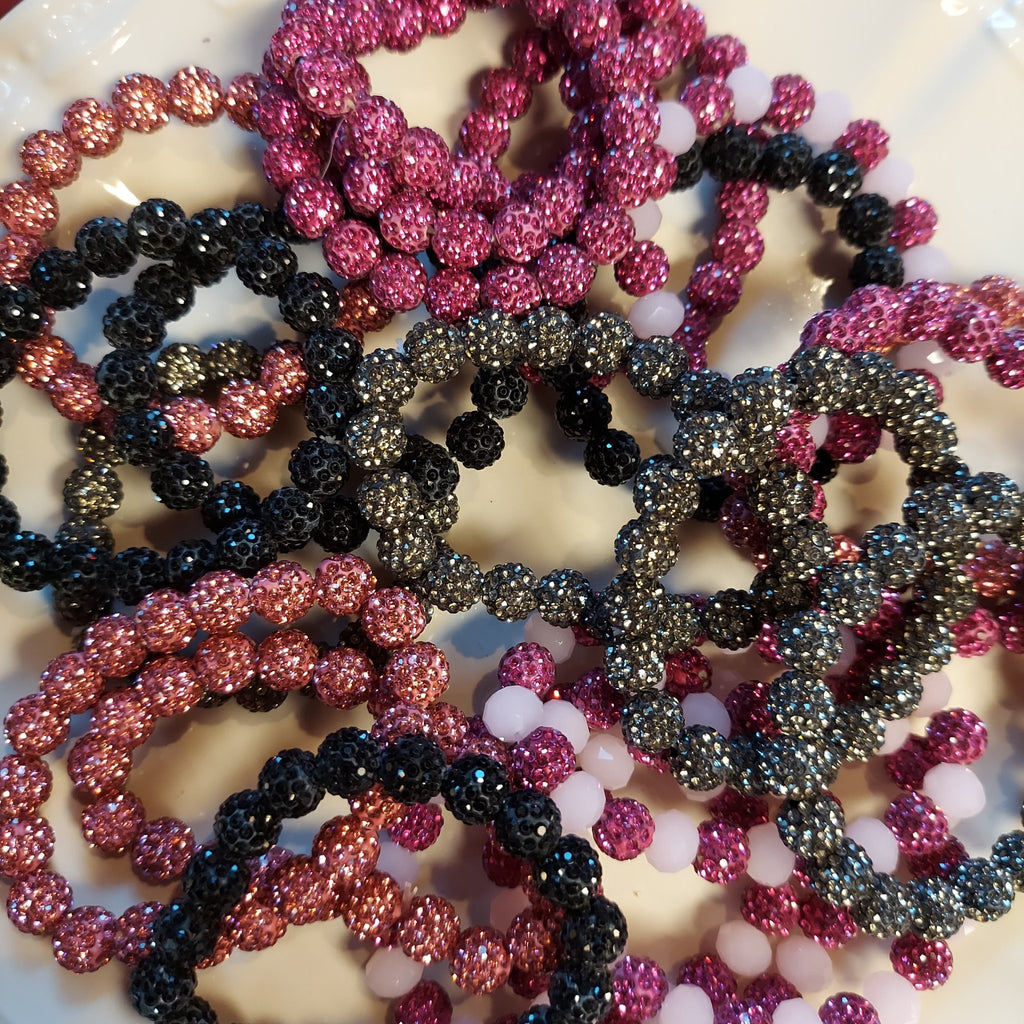 Blingy Beaded Bracelets (5 Colors) - 260 Broadway Boutique