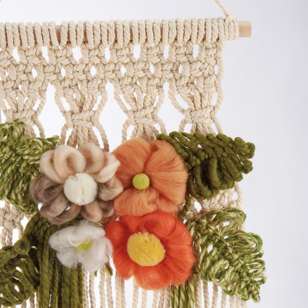 Blooms Medium Wall Hanging - 260 Broadway Boutique