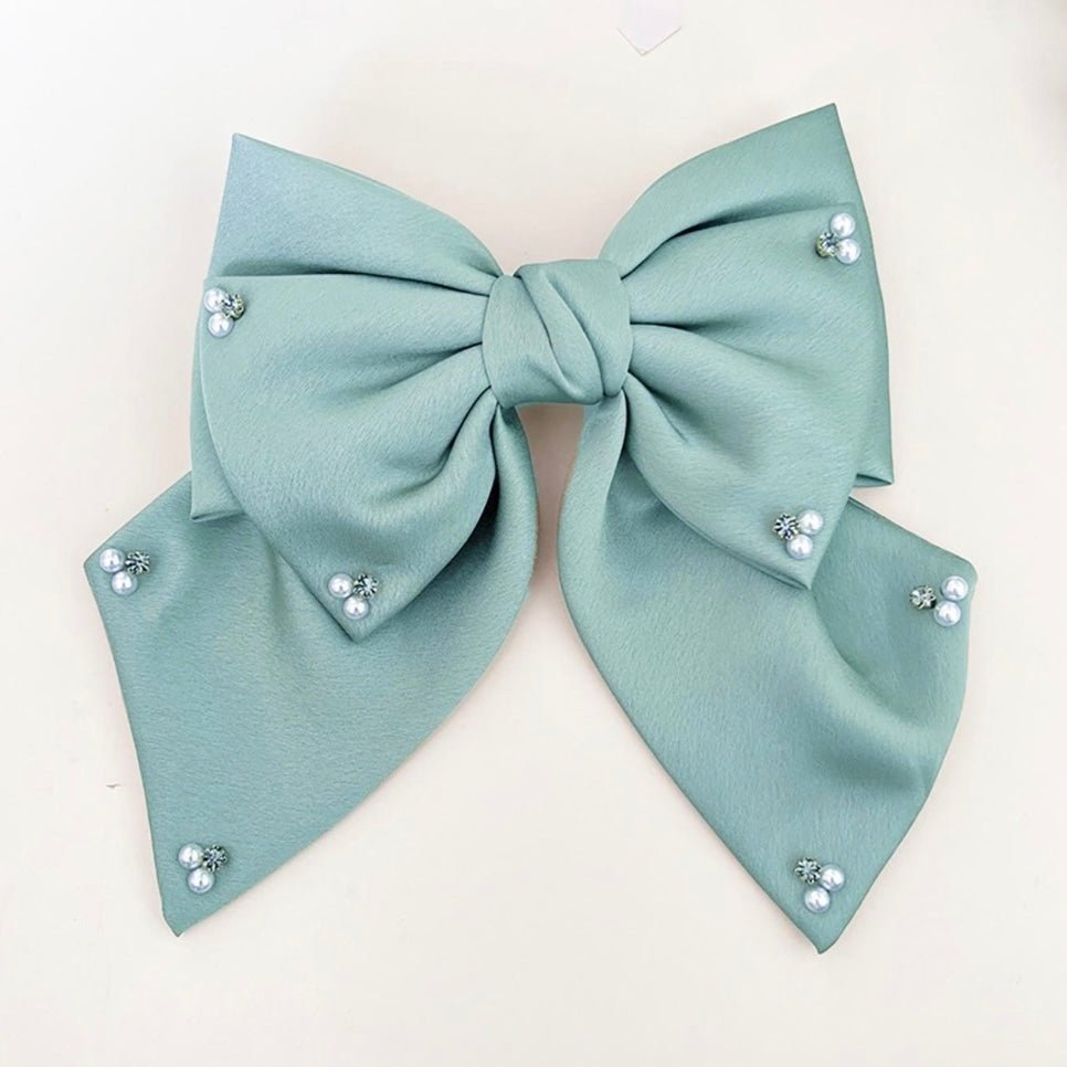 Blue Diamond Bow - 260 Broadway Boutique