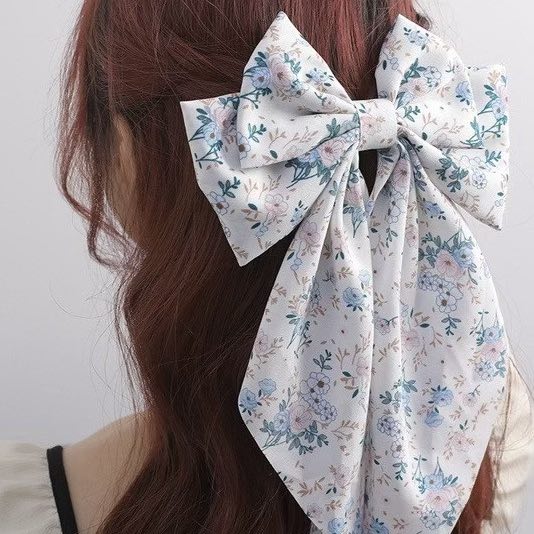 Blue Hair Ribbon - 260 Broadway Boutique