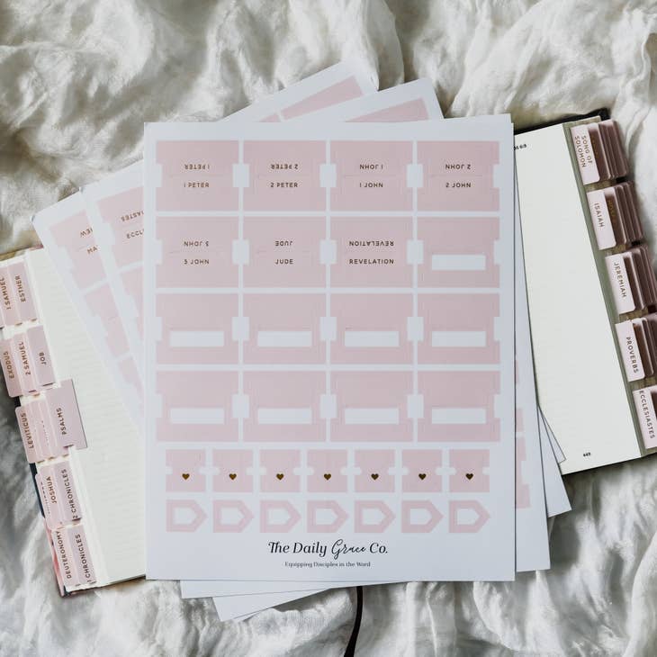 Blush Bible Tabs - 260 Broadway Boutique