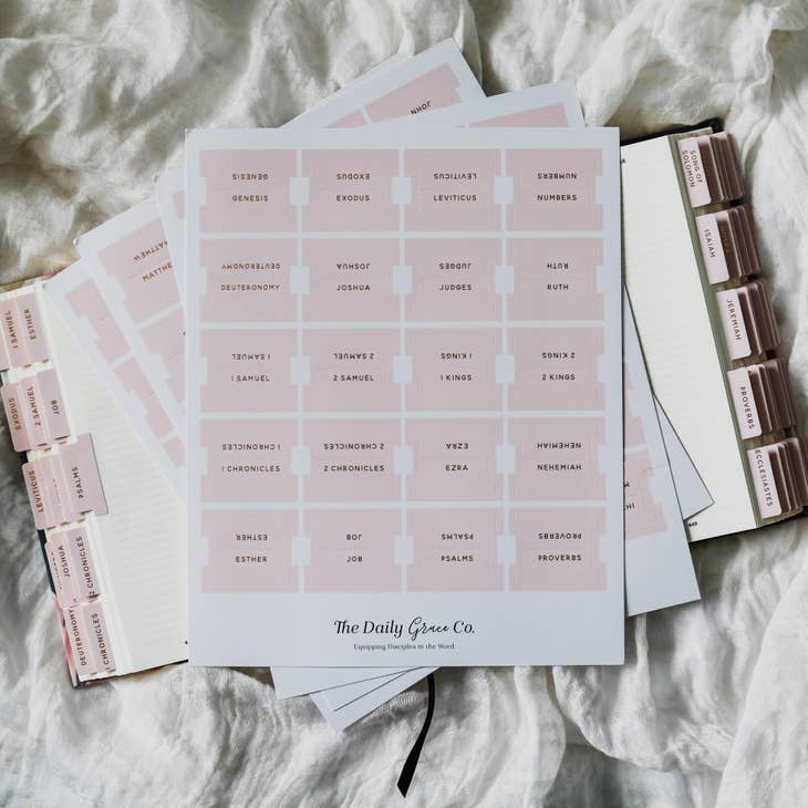 Blush Bible Tabs - 260 Broadway Boutique