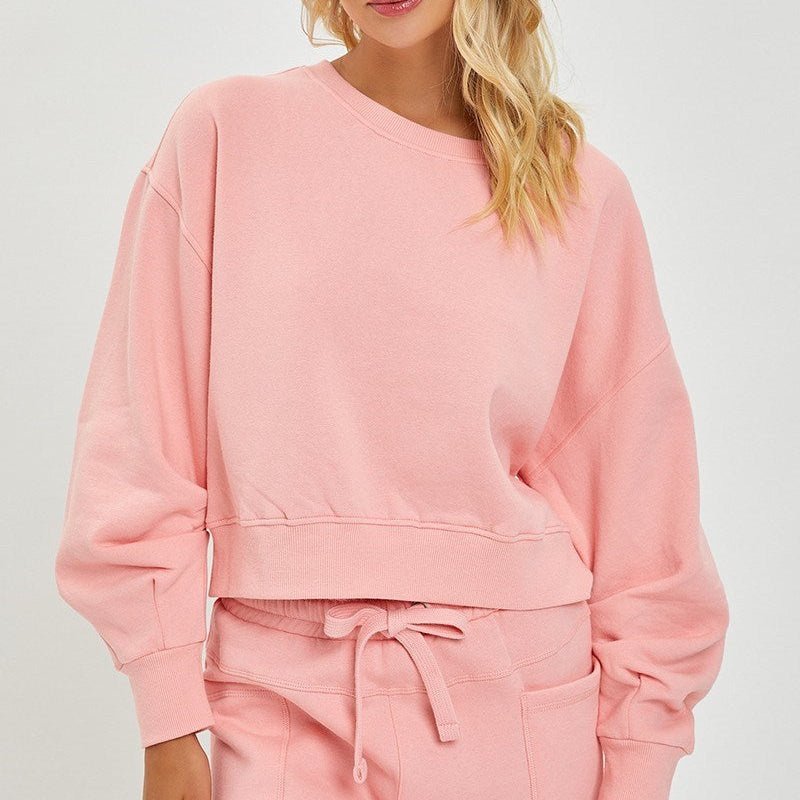 Blush Risen Sweatshirt - 260 Broadway Boutique