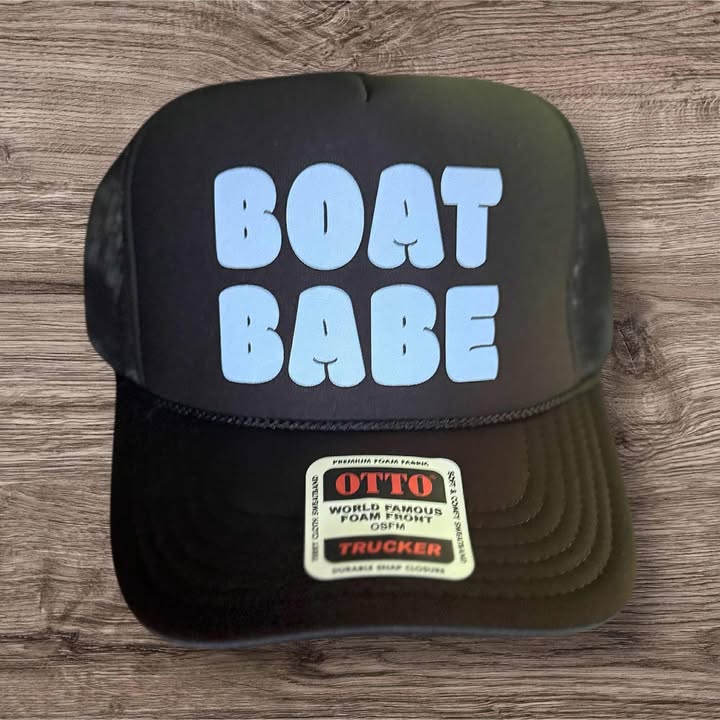 Boat Babe Trucker (2 Colors) - 260 Broadway Boutique