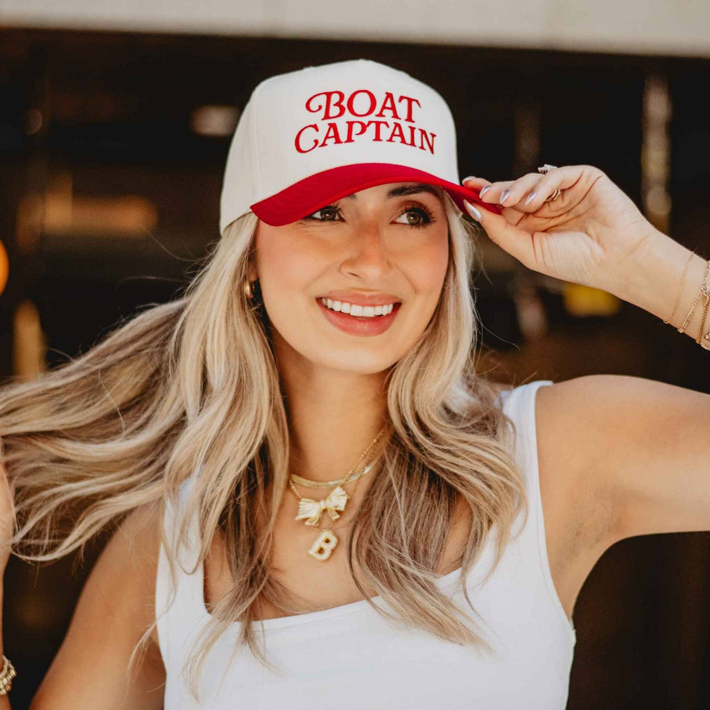 Boat Captain Trucker (2 Colors) - 260 Broadway Boutique