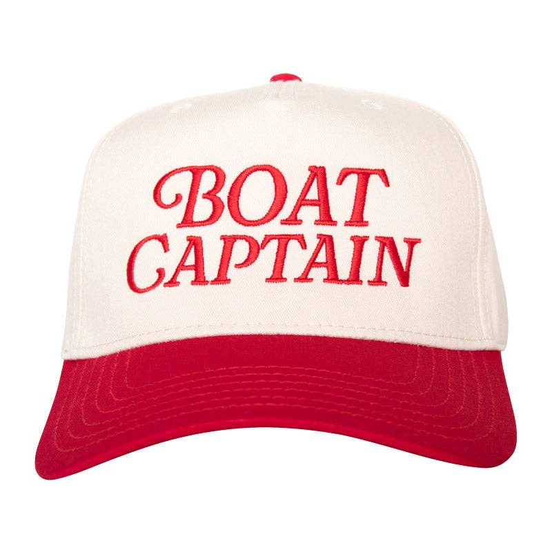 Boat Captain Trucker (2 Colors) - 260 Broadway Boutique