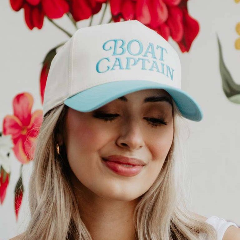Boat Captain Trucker (2 Colors) - 260 Broadway Boutique