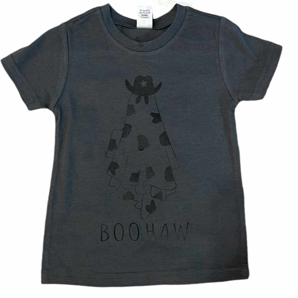 Boo Haw Cow Print Tee - 260 Broadway Boutique