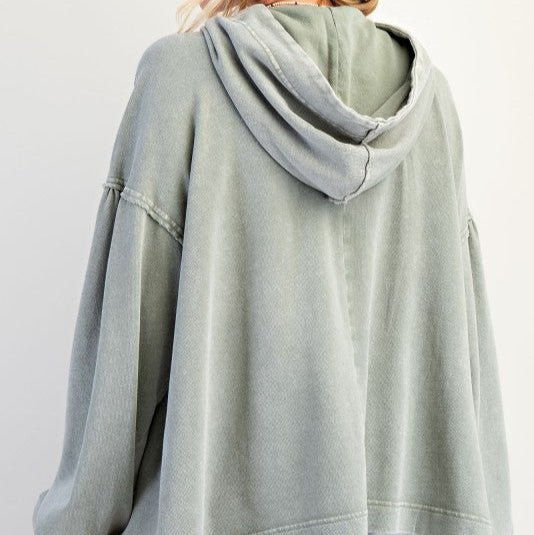 Bow Hoodie Pullover - 260 Broadway Boutique