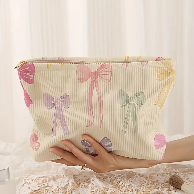 Bow Makeup Bag - 260 Broadway Boutique