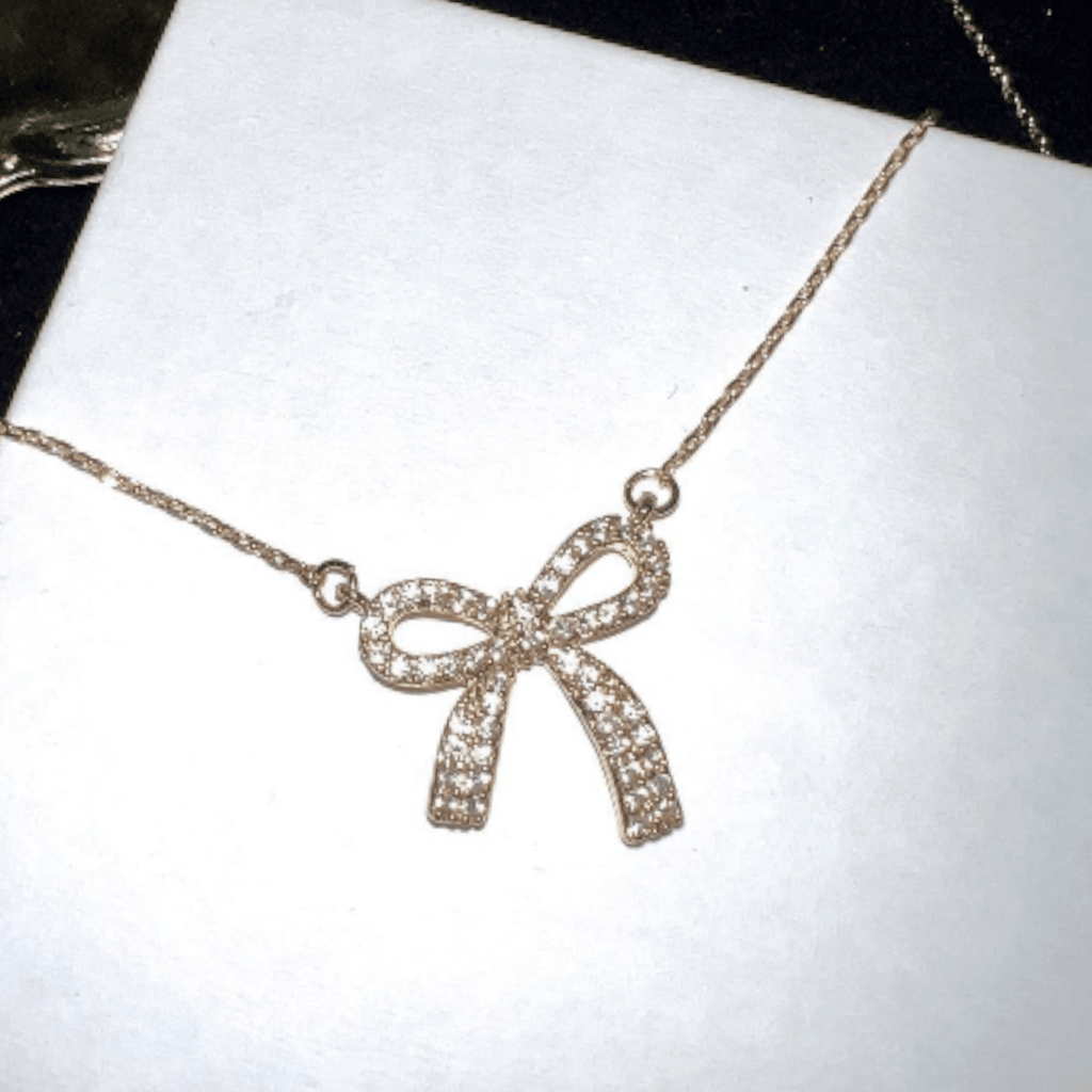 Bow Necklace - 260 Broadway Boutique