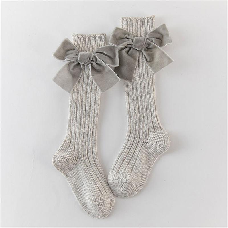 Bowknot Stockings for Toddler Girl - 260 Broadway Boutique