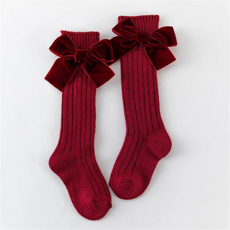 Bowknot Stockings for Toddler Girl - 260 Broadway Boutique