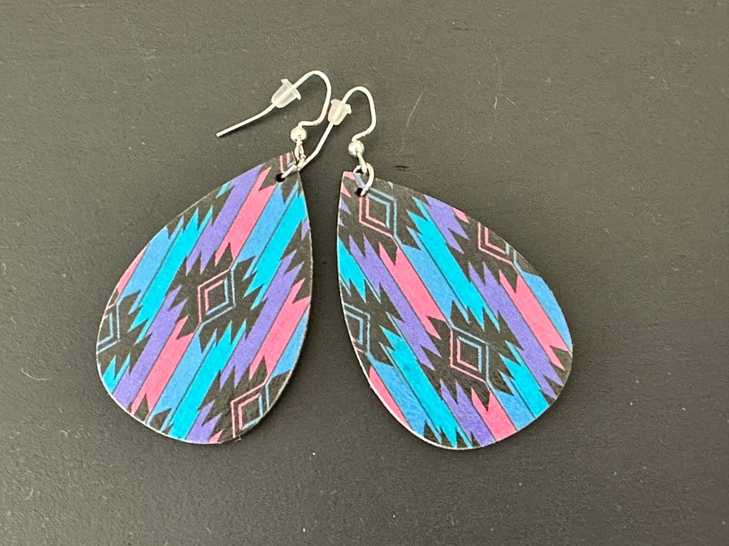 Bright Tribal Earrings - 260 Broadway Boutique