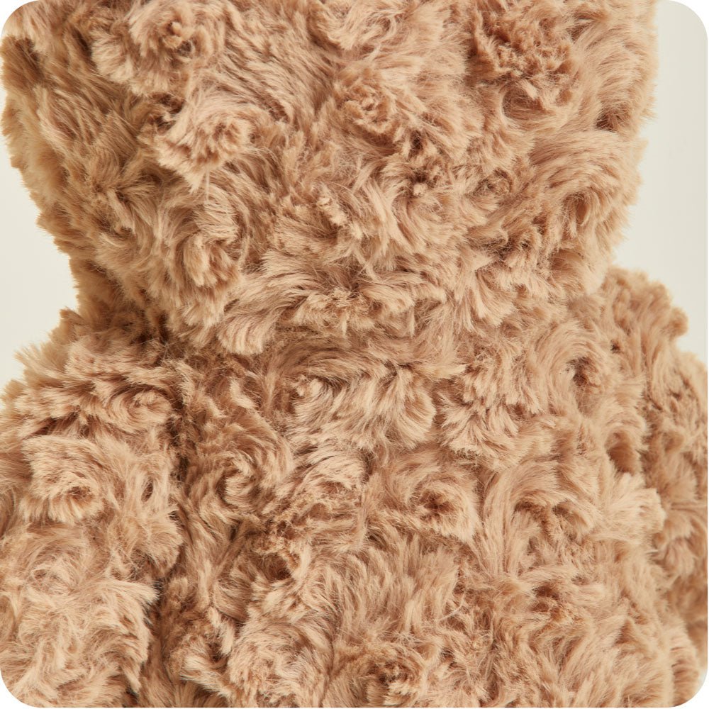 Brown Curly Bear Warmies - 260 Broadway Boutique