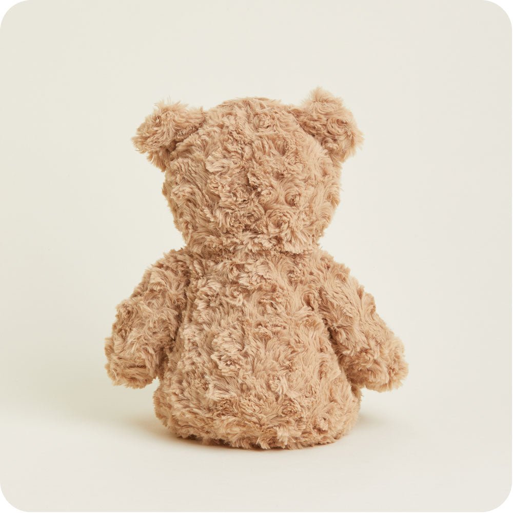 Brown Curly Bear Warmies - 260 Broadway Boutique