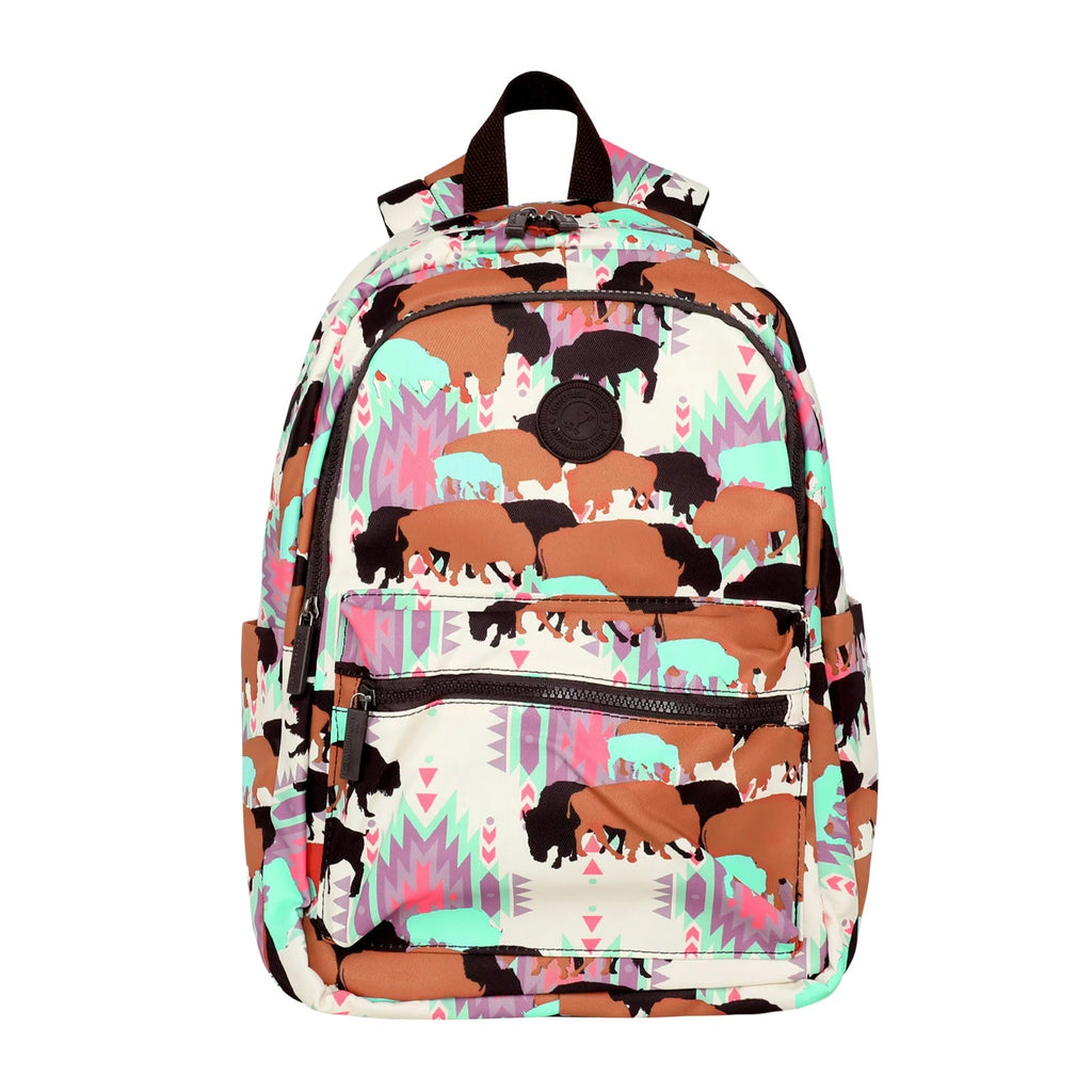 Buffalo Print Backpack - 260 Broadway Boutique