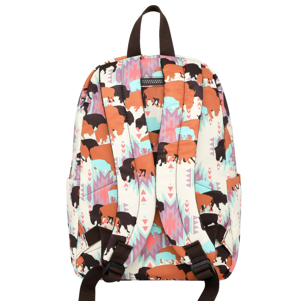 Buffalo Print Backpack - 260 Broadway Boutique