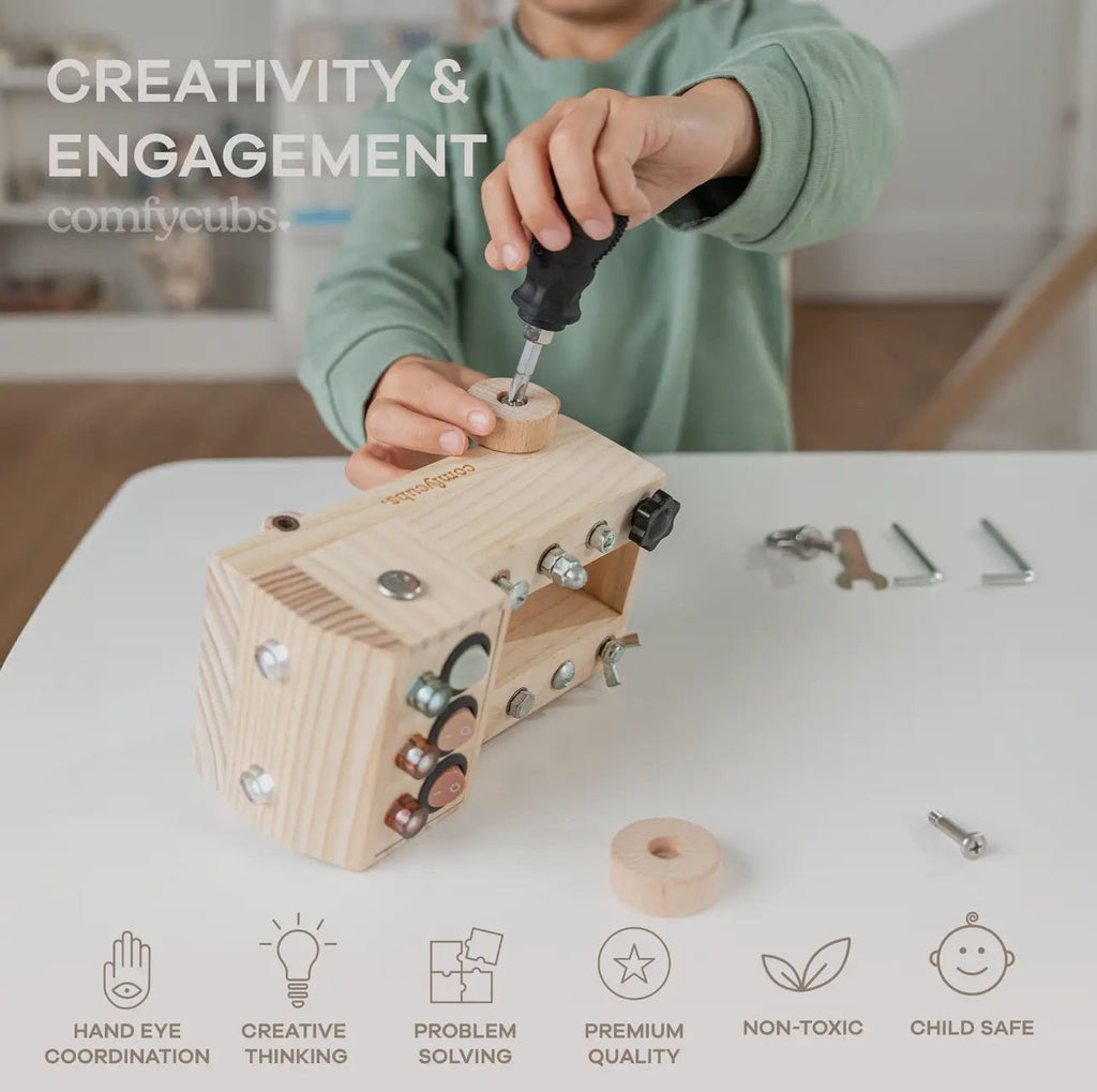 Busy Board Truck Toy - 260 Broadway Boutique